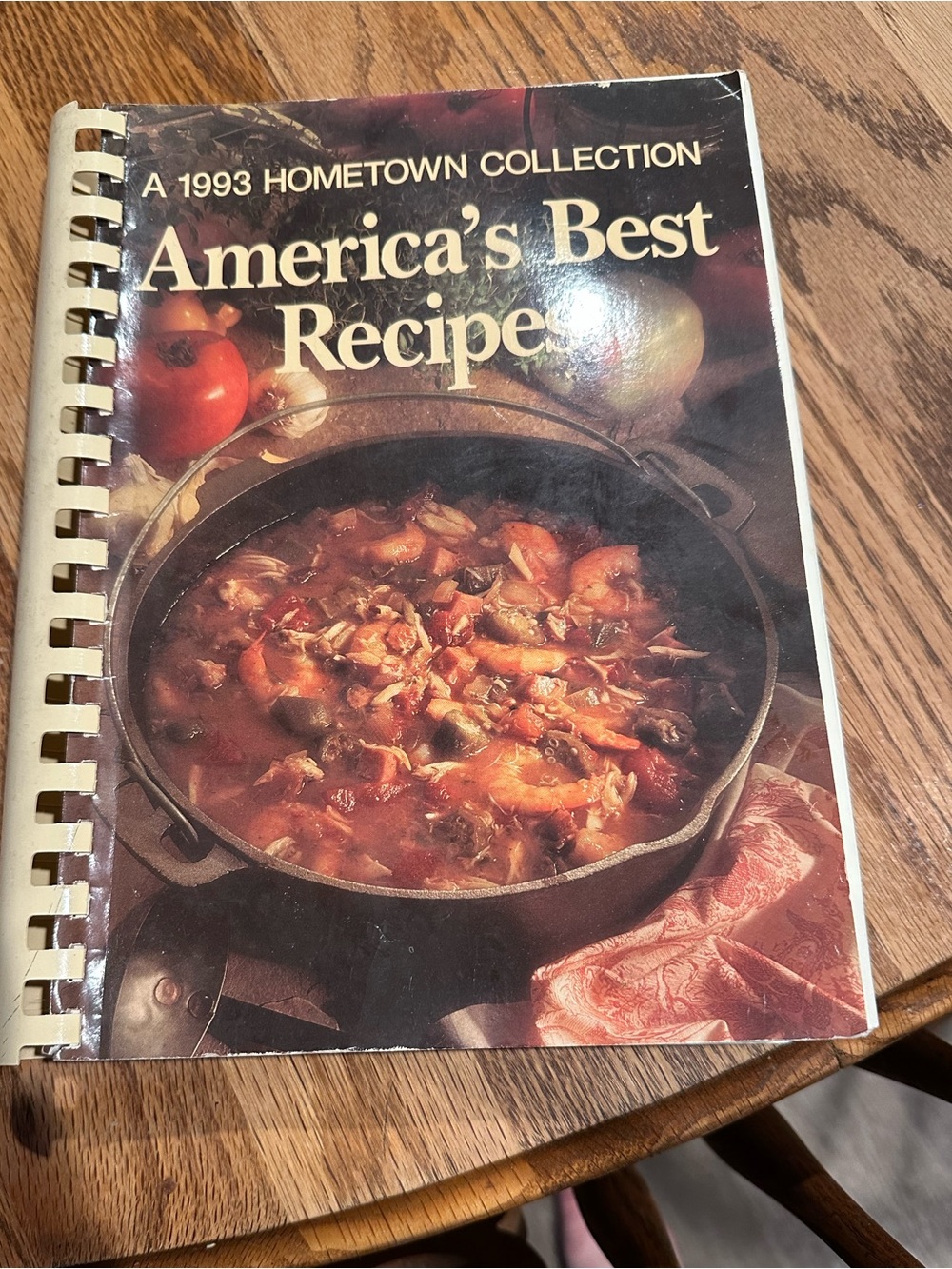 1993 Hometown Collection America’s Best Recipes cookbook